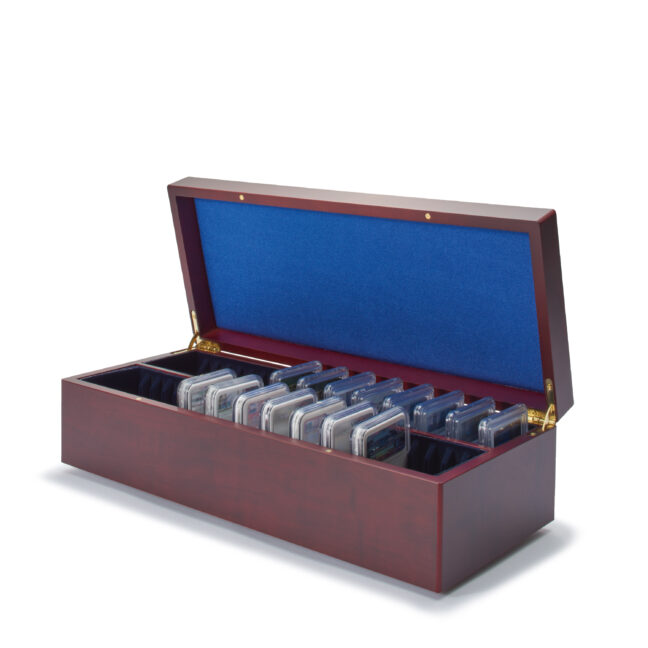Coin case for 50 certified coin holders