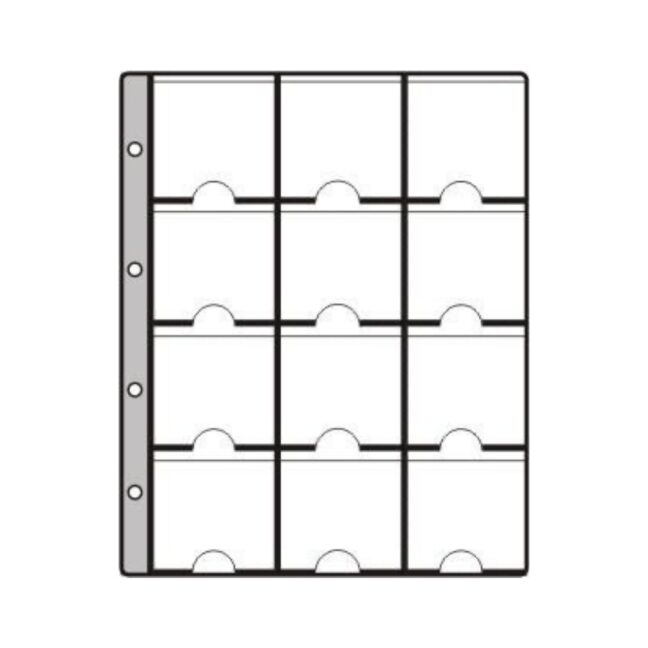 LK 12 Super vahelehed 50x50 mündiraamidele