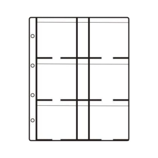 LK 6 Super vahelehed 67x67 mündiraamidele