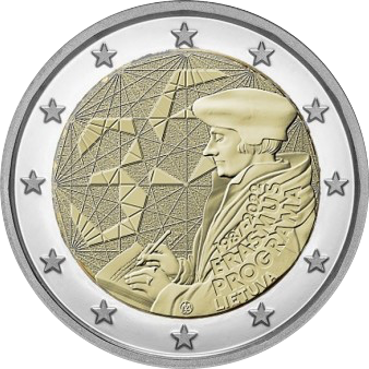 Leedu 2€ 2022 Erasmus