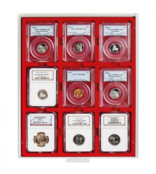 Coin box STANDARD for 9xSLAB