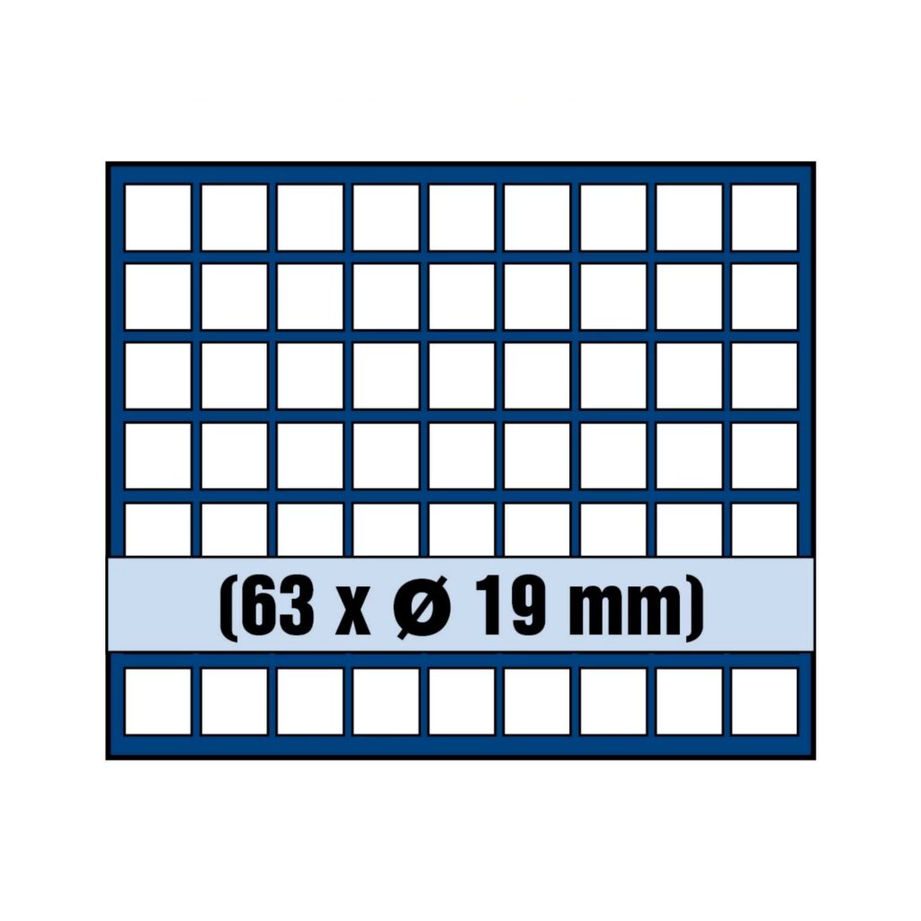 Väike sahtel müntidele ∅ 19 mm