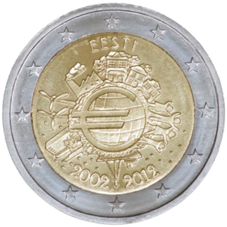 Eesti 2€ 2012 TYE