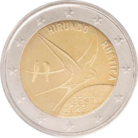 Eesti 2€ 2023 suitsupääsuke