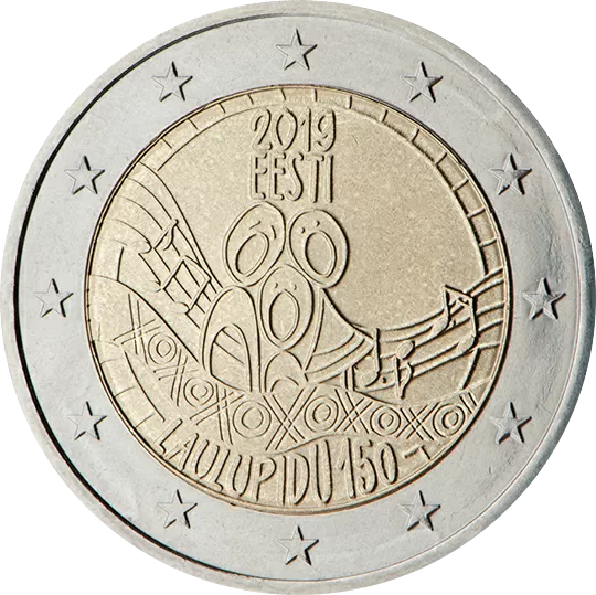 Eesti 2€ 2019 laulupidu