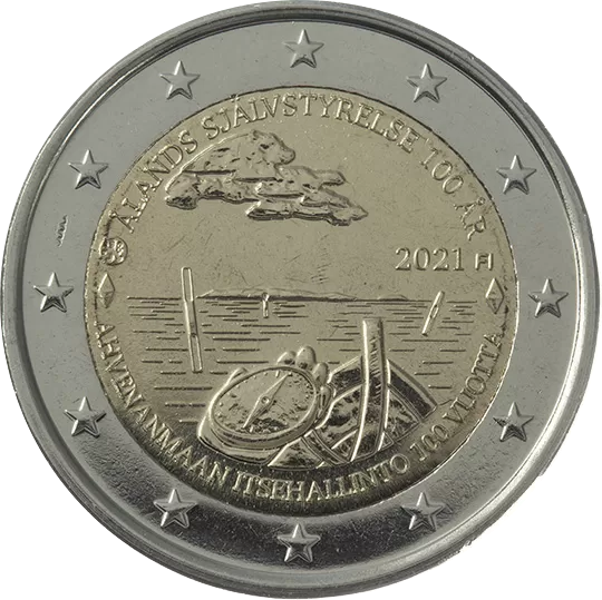 Soome 2€ 2021 Ahvenamaa