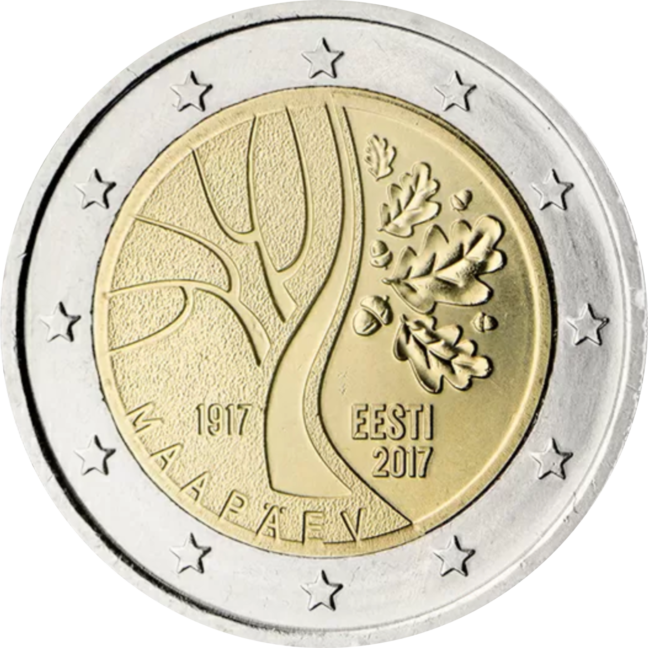 Eesti 2€ 2017 Eesti iseseisvus