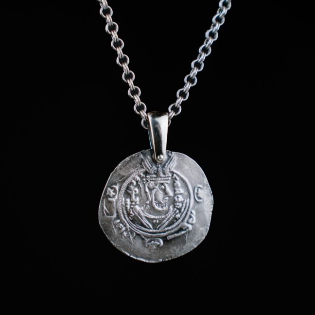 Pendant • Arab-Sassanian, Tabaristan AR Hemidrachm