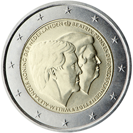 Holland 2€ 2014 Willem-Beatrix