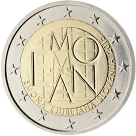 Sloveenia 2€ 2015 Emona-Ljubljana