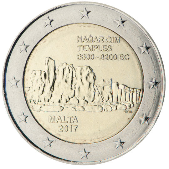 Malta 2€ 2017 Hagar Qim