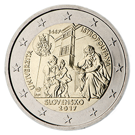 Slovakkia 2€ 2017 Universitas Istropolitana