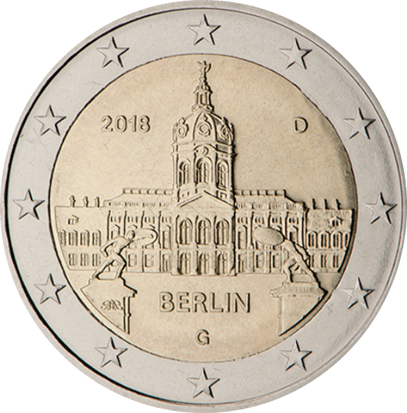 Saksamaa 2€ 2018 G Berliin