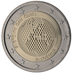 Sloveenia 2€ 2018 mesilased