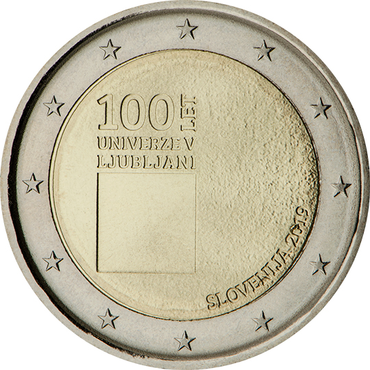 Sloveenia 2€ 2019 Ljubljana ülikool