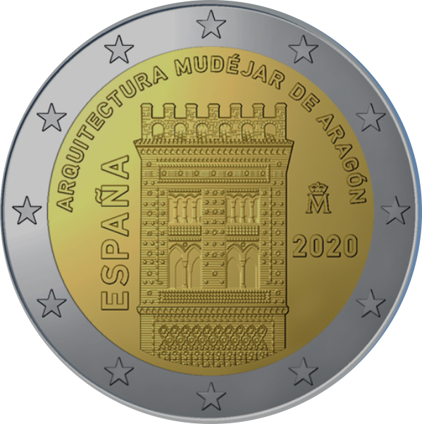 Hispaania 2€ 2020 Aragon