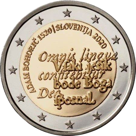 Sloveenia 2€ 2020 Adam Bohorič
