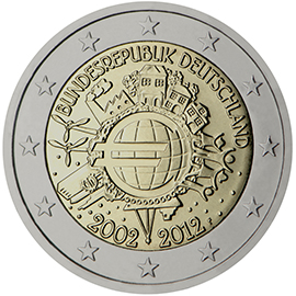 Saksamaa 2€ 2012 A TYE